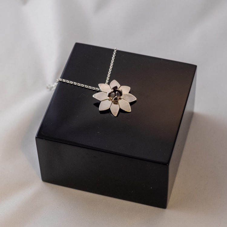 Water Lily Pendant Radiant Jewellery